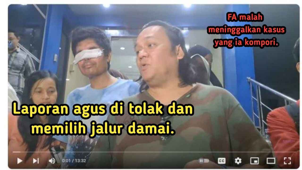 Farhad abbas memilih meninggalkan kasus yang ia perkeruh