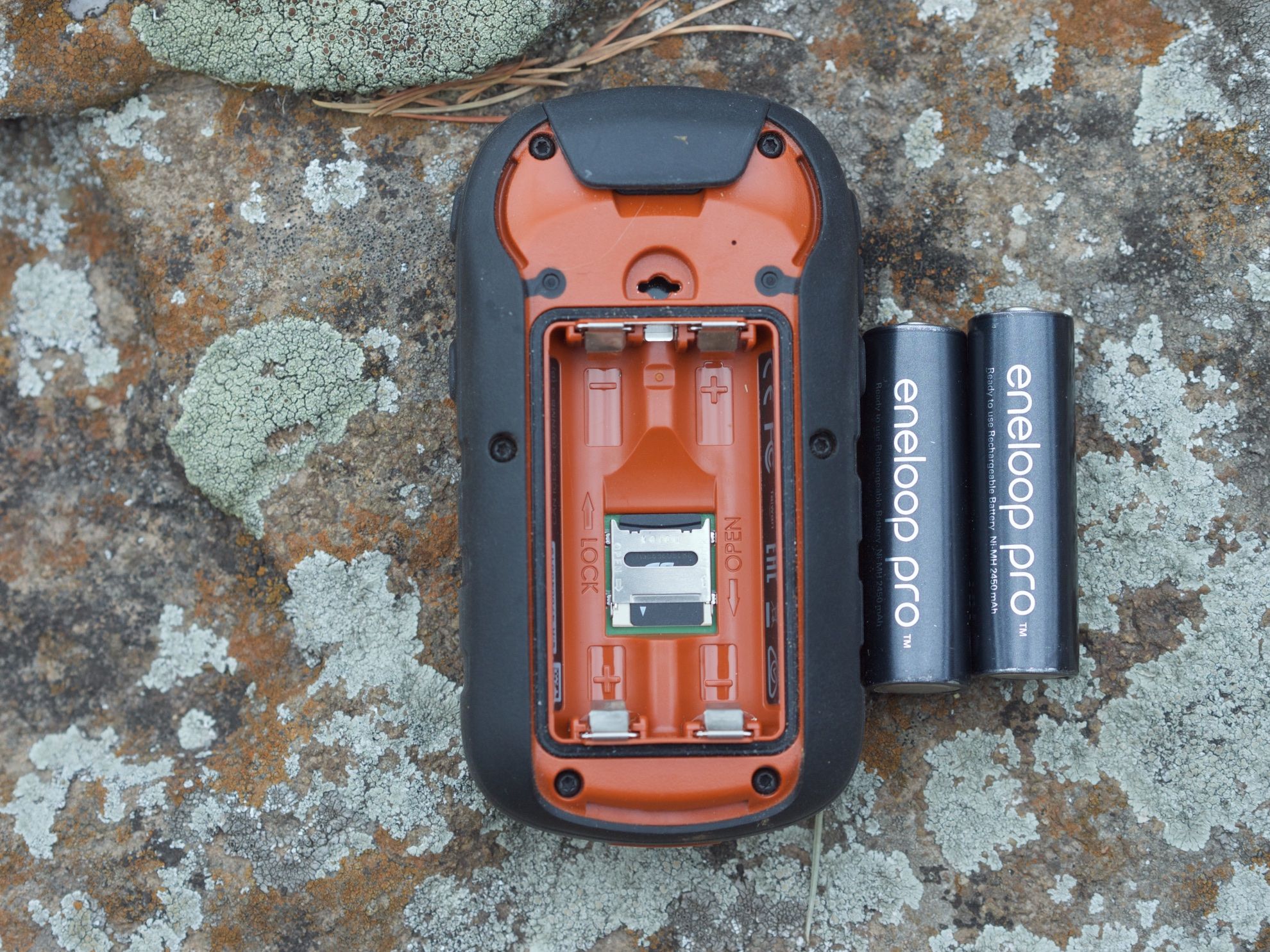 Garmin Etrex 20x review - with eneloop batteries