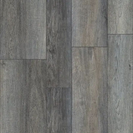 7 Smoke Grey LVT Planks 100% Waterproof Flooring | Luxury Vinyl Tiles WPC  LP45