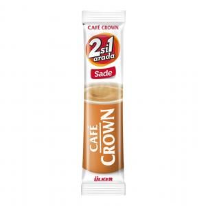 CAFE CROWN 2`Sİ 1 ARADA SADE HAZIR KAHVE 11 G