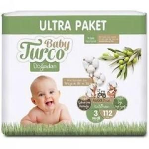 BABY TURCO ULTRA PAKET MİDİ 3 112`Lİ