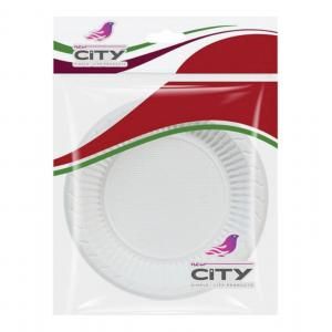 NEW CİTY PLASTİK TABAK BÜYÜK 10`LU