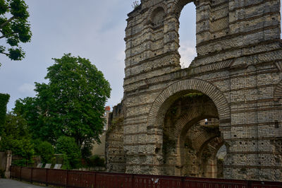 Bordeaux, France, 05.23.2023 Palais Gallien (Roman amphitheatre)