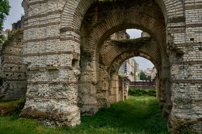 Bordeaux, France, 05.23.2023 Palais Gallien (Roman amphitheatre)