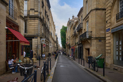 Bordeaux, France, 05.23.2023 On the streets of the city on a summer day