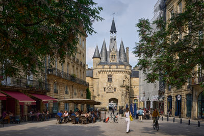 Bordeaux, France, 05.23.2023 Porte Cailhau (Cailhau Gate)