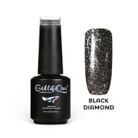 GEL POLISH COLOUR - BLACK DIAMOND