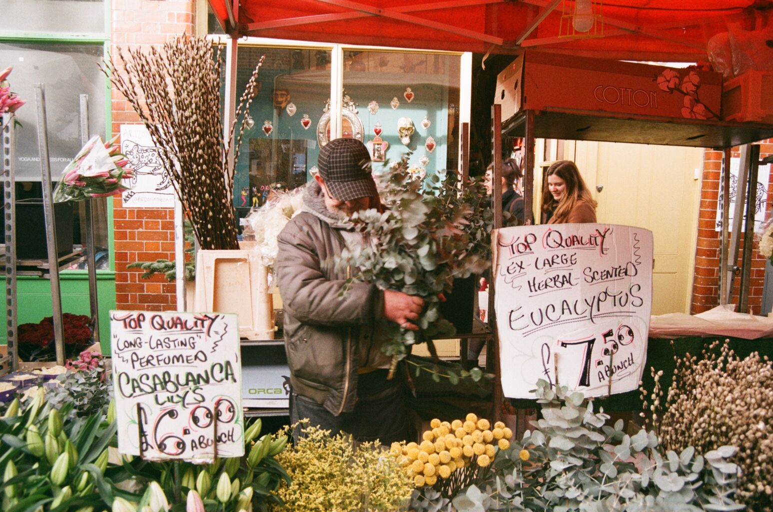 Flowers at Shoreditch Market