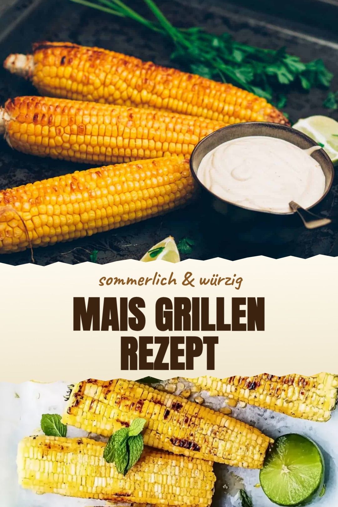 Mais grillen Rezept fertig zubereitet