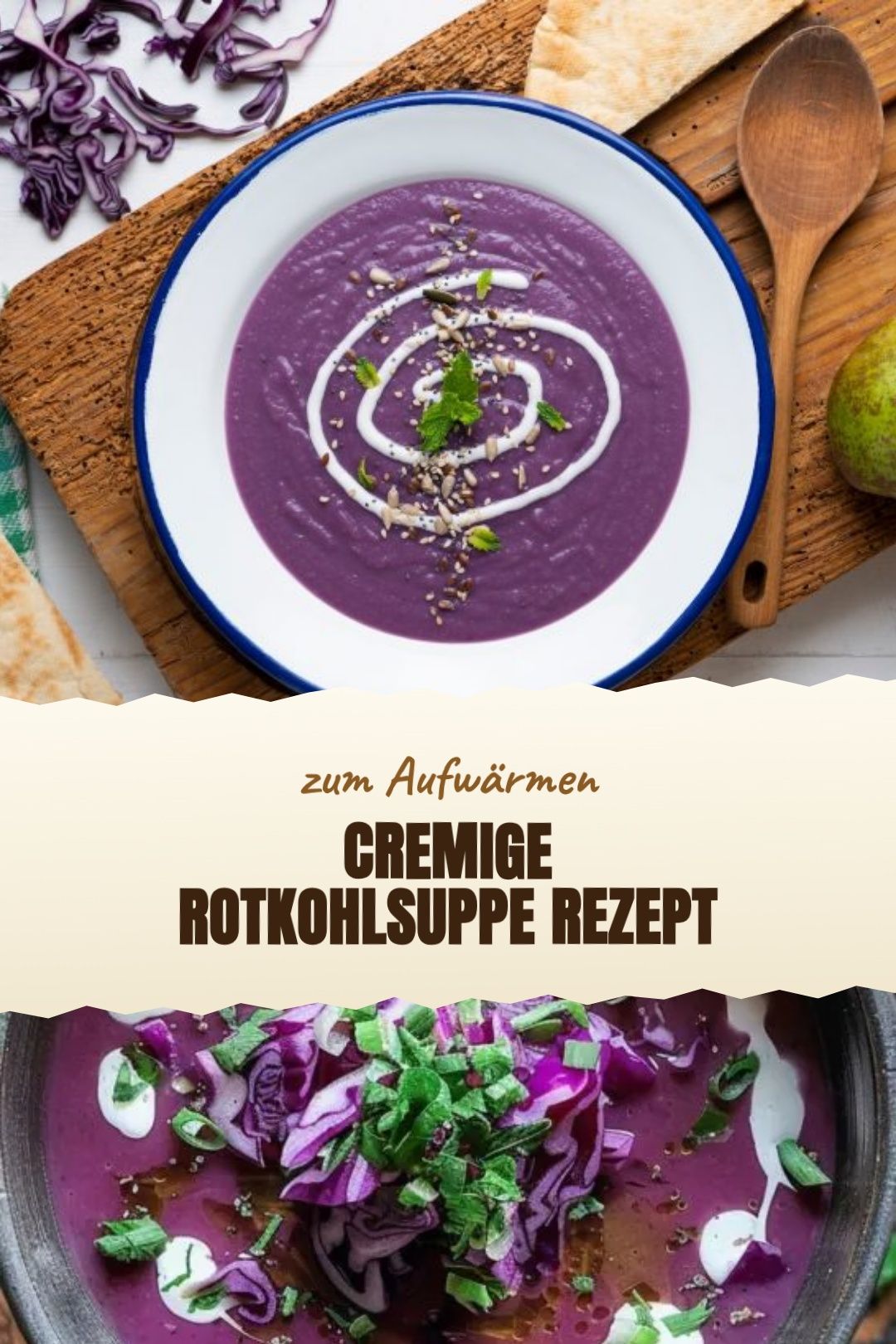 Rotkohlsuppe Rezept mit Rotkohl