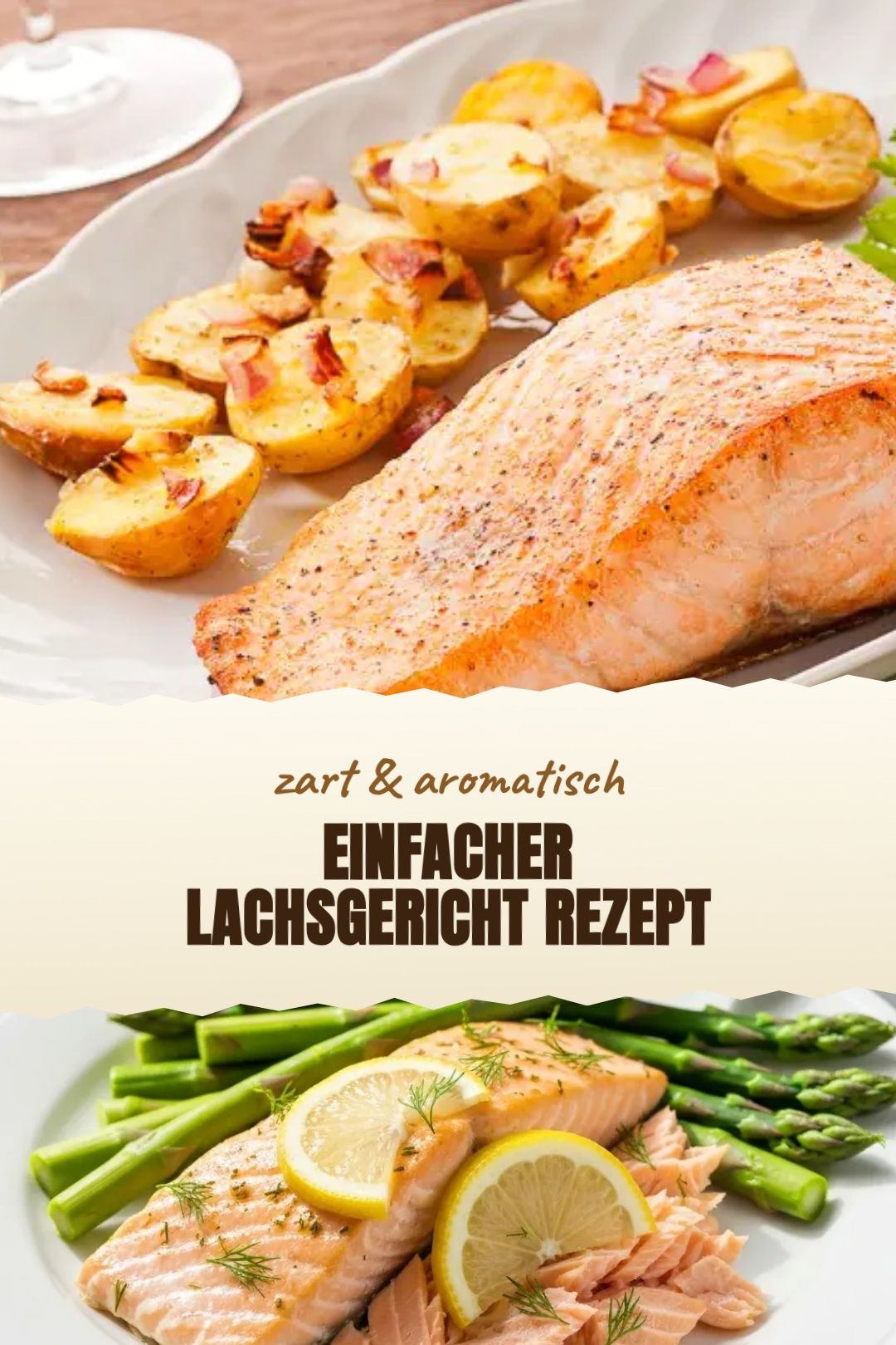 Lachsgericht Rezept mit Lachsfilet aus dem Ofen