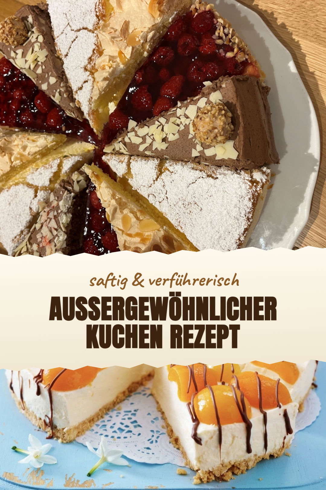 Außergewöhnlicher Kuchen mit Birne und Rosmarin