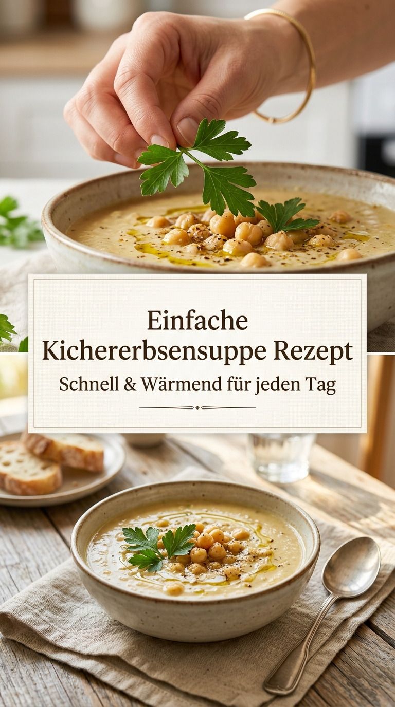 Kichererbsensuppe Rezept – würzige Kichererbsensuppe mit Tomate, Karotte und Tahin