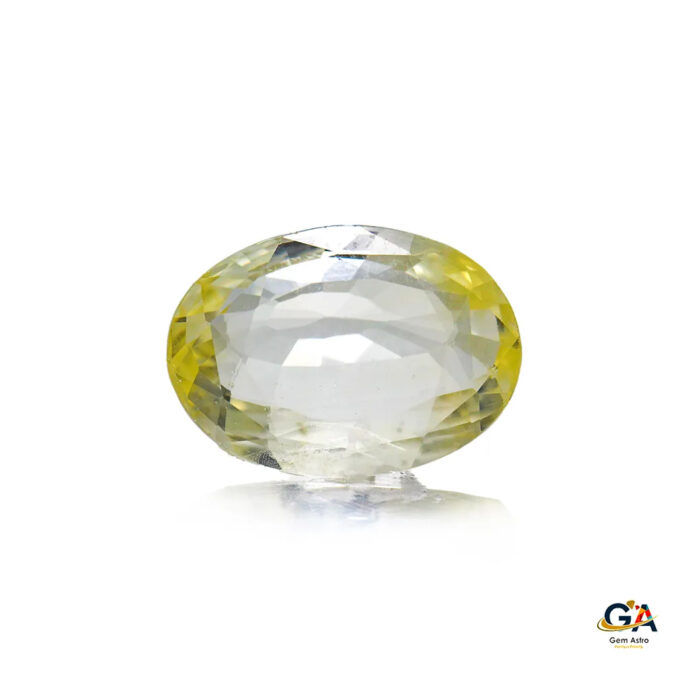 GAYS197 Yellow Sapphire 3.96 Carat (4.40 Ratti) - Image 1