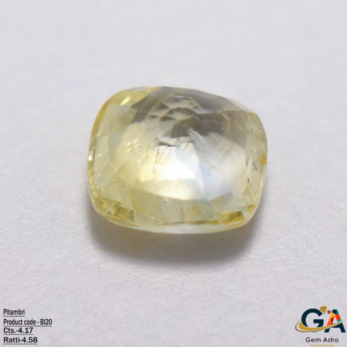 BI20-4-1000x1000-1.jpg Bi Color Sapphire (Pitambri) 4.17 Carat (4.58 Ratti) - Image 4