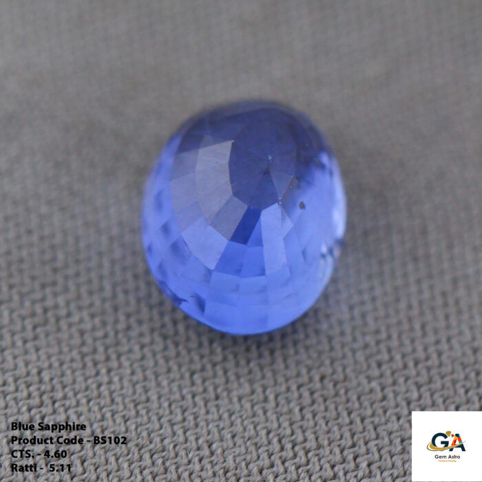 BS102-4.jpg Blue Sapphire 4.55 Carat (5.05 Ratti) - Image 5