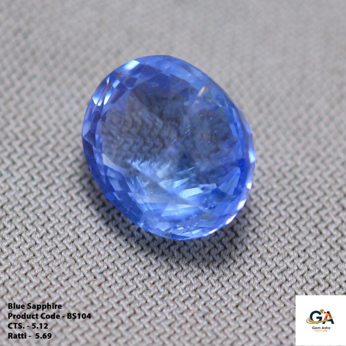 Blue Sapphire 5.12 Carat (5.69 Ratti) - Image 2