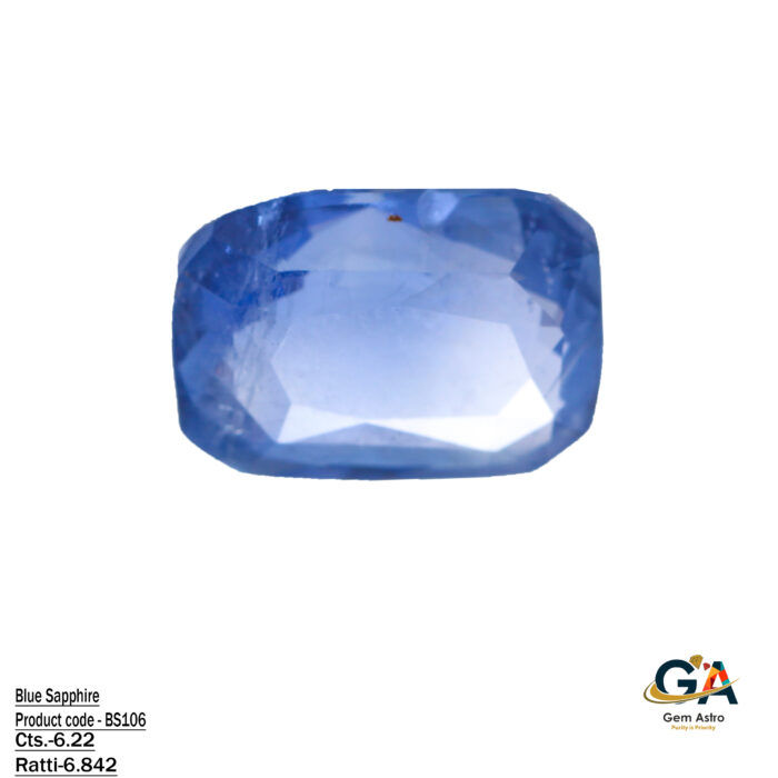 Blue Sapphire 6.22 Carat (6.84 Ratti) - Image 2