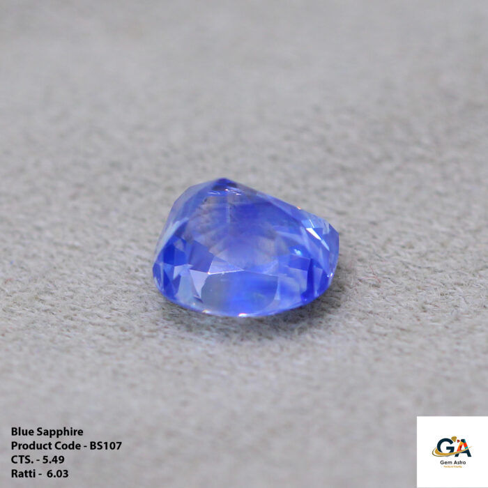 Blue Sapphire 5.49 Carat (6.03 Ratti) - Image 3