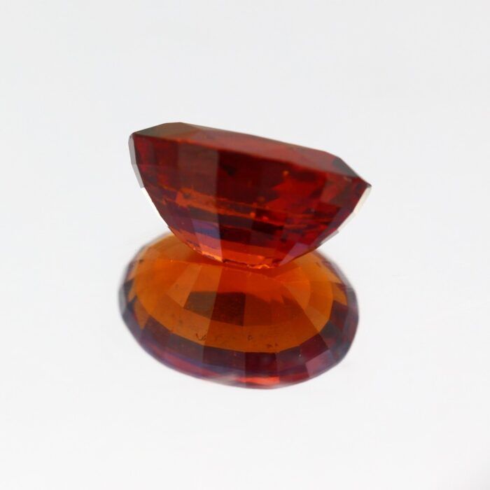 Hessonite Garnet (Gomed) 5.43 Carat (6.03 Ratti)from Ceylon - Image 4