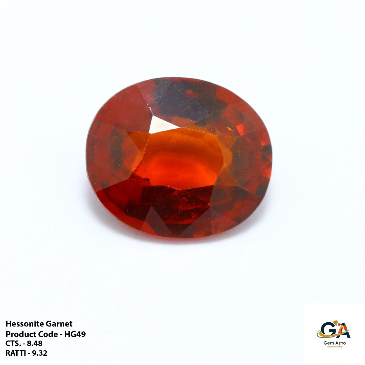 Buy Hessonite Garnet (Gomed) Carat Ratti) Online GemAstro