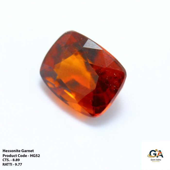 Hessonite Garnet (Gomed) 8.89 Carat (9.77 Ratti) - Image 2