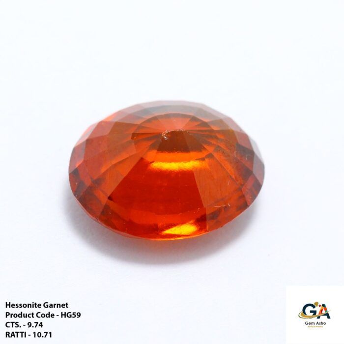Hessonite Garnet (Gomed) 9.74 Carat (10.31 Ratti) - Image 4