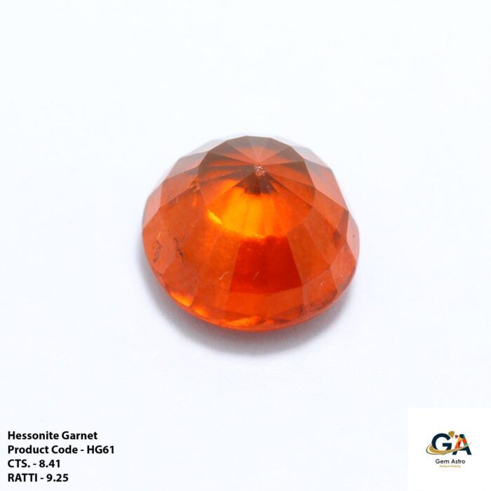 Hessonite Garnet (Gomed) 8.41 Carat (9.25 Ratti) - Image 4