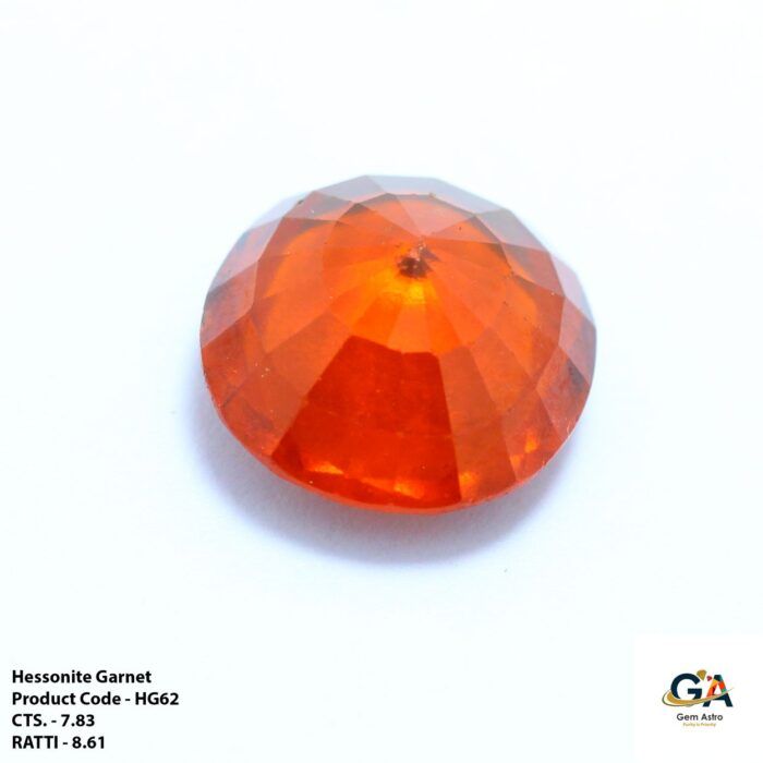 HG62-3.jpg Hessonite Garnet (Gomed) 7.83 Carat (8.61 Ratti) - Image 4