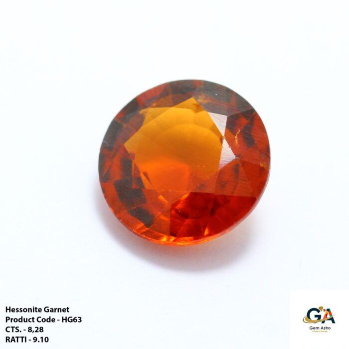 Hessonite Garnet (Gomed) 8.28 Carat (9.10 Ratti) - Image 2