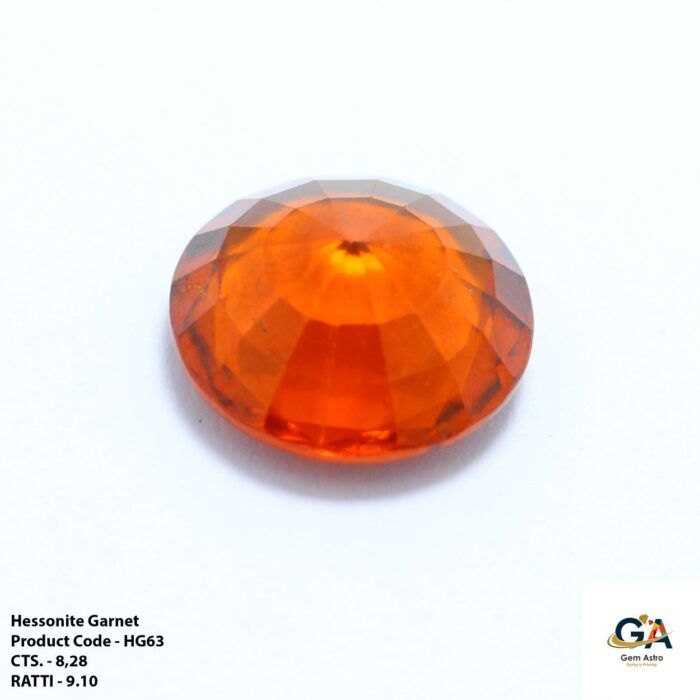 Hessonite Garnet (Gomed) 8.28 Carat (9.10 Ratti) - Image 3