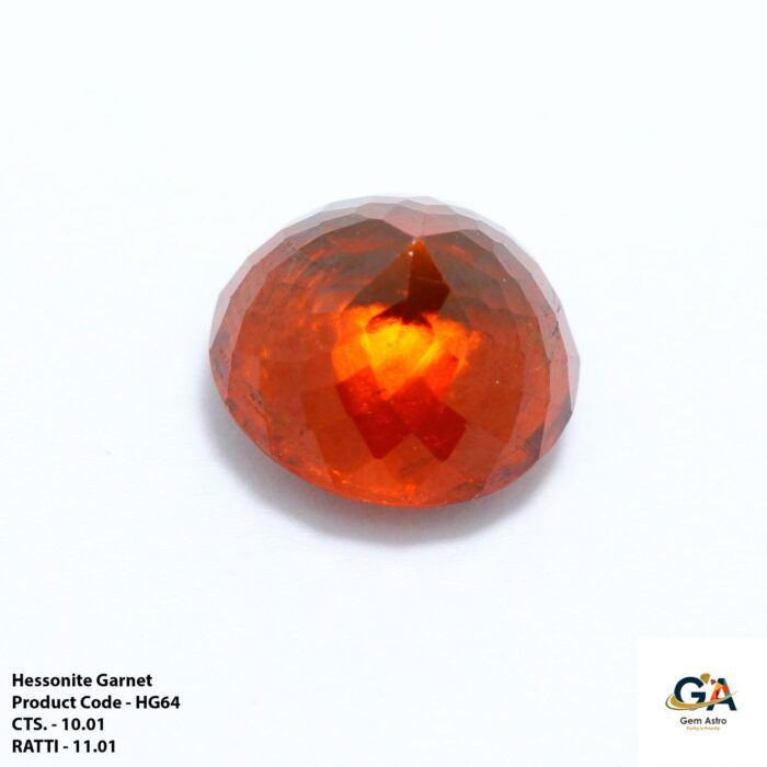 Hessonite Garnet (Gomed) 10.01 Carat (11.01 Ratti) - Image 4