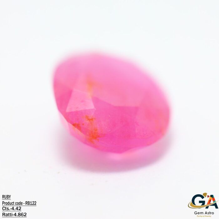 RB122-2.jpg Ruby 4.42 Carat (4.86 Ratti) - Image 2