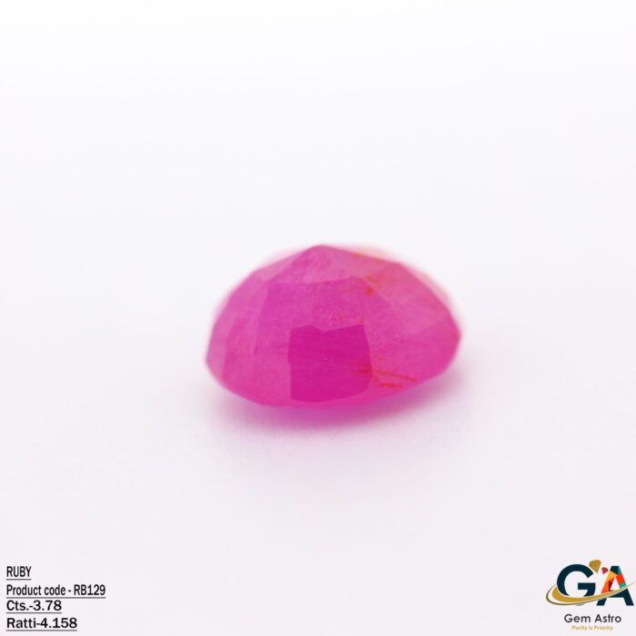 RB129-4.jpg Ruby 3.78 Carat (4.15 Ratti) - Image 4