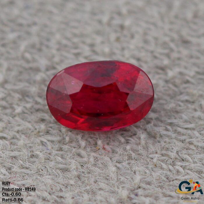 RB149.jpg Ruby 0.60 Carat (0.66 Ratti) - Image 1