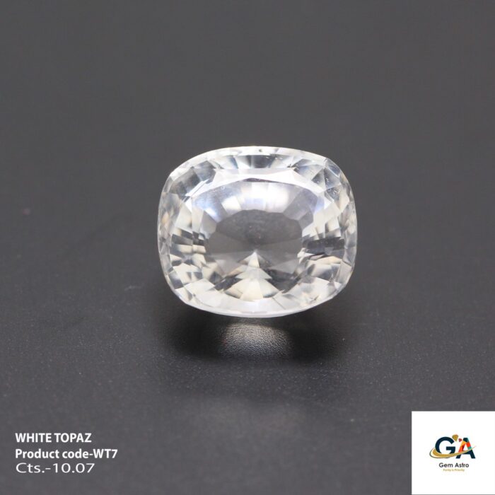 Natural White Topaz 10.07 Carat (11.07 Ratti) - Image 1