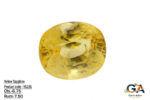 Yellow Sapphire 6.75 Carat (7.50 Ratti)