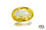 Yellow Sapphire 5.52 Carat (6.05 Ratti)