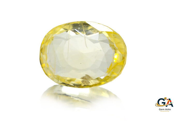 Yellow Sapphire 6.21 Carat (6.90 Ratti) - Image 2