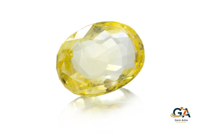 Yellow Sapphire 6.21 Carat (6.90 Ratti) - Image 3