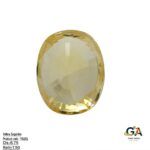 Yellow Sapphire 6.75 Carat (7.50 Ratti) - Image 4