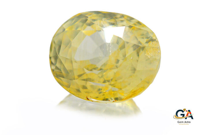YS262-B-1.jpg Yellow Sapphire 5.30 Carat (5.83 Ratti) - Image 2