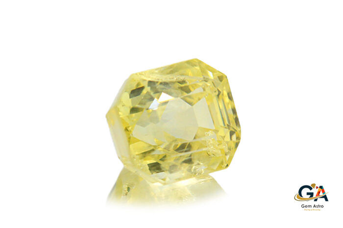 Yellow Sapphire 5.29 Carat (5.81 Ratti) - Image 3