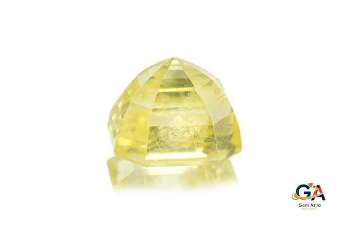 Yellow Sapphire 5.29 Carat (5.81 Ratti) - Image 4