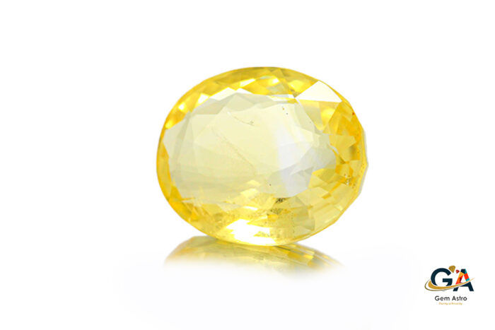Yellow Sapphire 6.63 Carat (7.29 Ratti) - Image 2