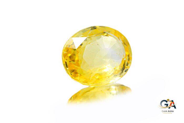 Yellow Sapphire 6.63 Carat (7.29 Ratti) - Image 3