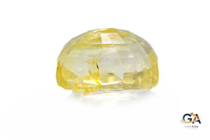 Yellow Sapphire 5.00 Carat (5.50 Ratti) - Image 4
