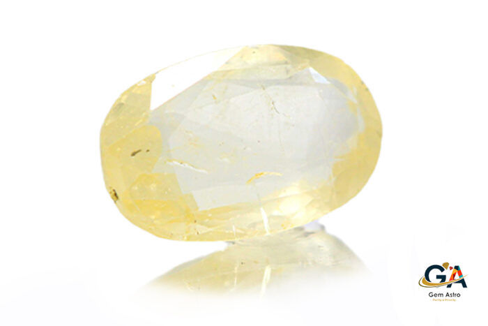 YS311-C.jpg Yellow Sapphire 5.79 Carat (6.36 Ratti) - Image 4