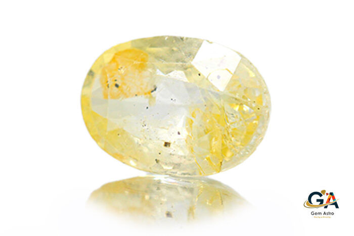 Yellow Sapphire 4.11 Carat (4.52 Ratti) - Image 3