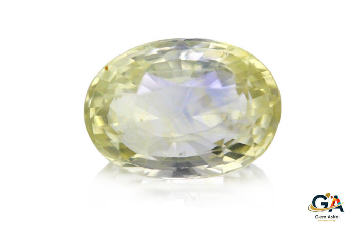 Yellow Sapphire 7.58 Carat (8.42 Ratti) - Image 4